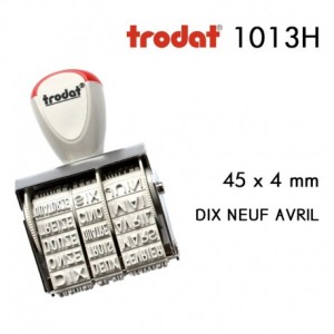 Cachet dateur 1013H – FR - NL